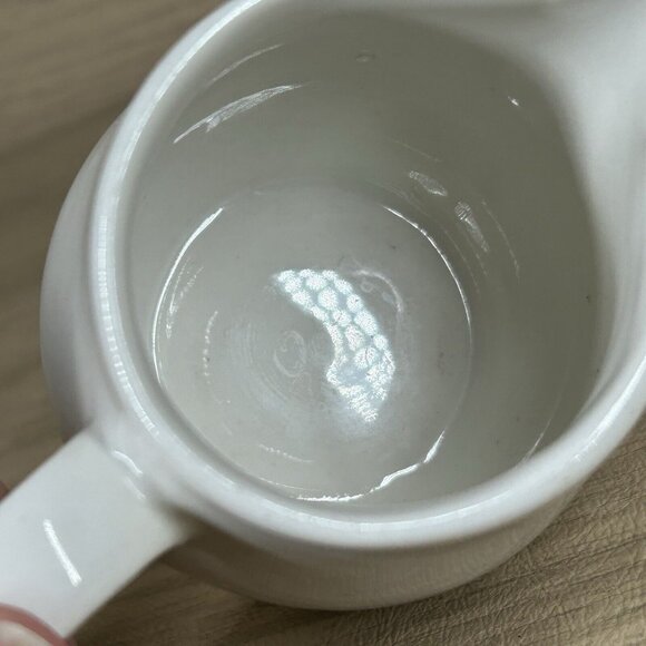 Vtg Syracuse China Miniature Individual Restaurant ware Creamer White Ceramic - Picture 4 of 5